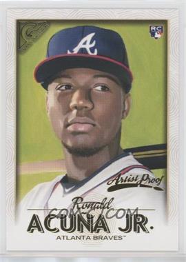 2018 Topps Gallery - [Base] - Artist Proof #140 - Ronald Acuna Jr.