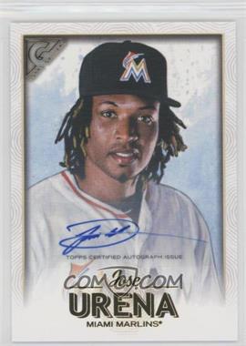2018 Topps Gallery - [Base] - Autographs #82 - Jose Urena [Noted]