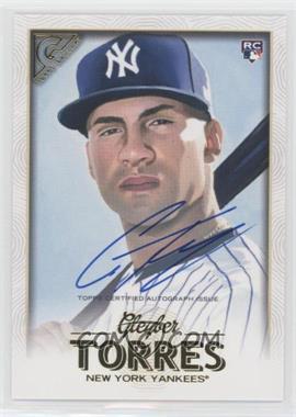 2018 Topps Gallery - [Base] - Autographs #89 - Gleyber Torres