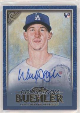 2018 Topps Gallery - [Base] - Blue Autographs #141 - Walker Buehler /50