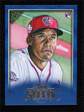 2018 Topps Gallery - [Base] - Blue #126 - Juan Soto /50