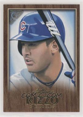 2018 Topps Gallery - [Base] - Wood #45 - Anthony Rizzo