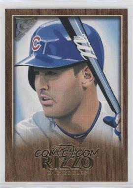 2018 Topps Gallery - [Base] - Wood #45 - Anthony Rizzo