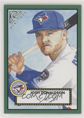 2018 Topps Gallery - Heritage - Green #H-5 - Josh Donaldson /250