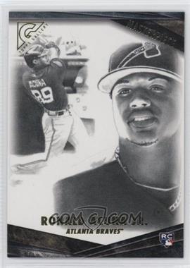 2018 Topps Gallery - Masterpiece #M-27 - Ronald Acuna Jr.