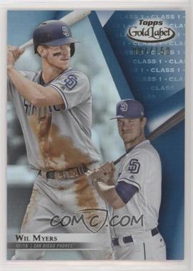 2018 Topps Gold Label - [Base] - Class 1 Blue #82 - Wil Myers /150