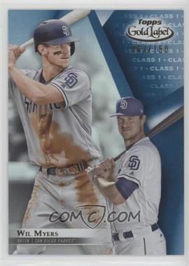 2018 Topps Gold Label - [Base] - Class 1 Blue #82 - Wil Myers /150