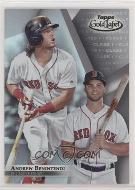 2018 Topps Gold Label - [Base] - Class 1 #24 - Andrew Benintendi