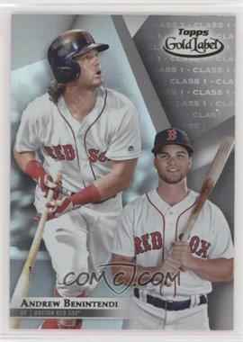 2018 Topps Gold Label - [Base] - Class 1 #24 - Andrew Benintendi