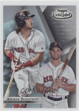 2018 Topps Gold Label - [Base] - Class 1 #24 - Andrew Benintendi