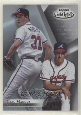 2018 Topps Gold Label - [Base] - Class 1 #7 - Greg Maddux