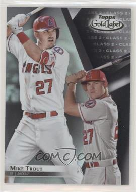 2018 Topps Gold Label - [Base] - Class 2 Black #6 - Mike Trout