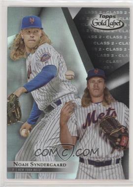 2018 Topps Gold Label - [Base] - Class 2 Black #62 - Noah Syndergaard