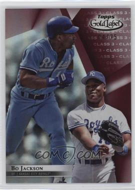 2018 Topps Gold Label - [Base] - Class 3 Red #51 - Bo Jackson /25