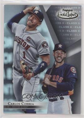 2018 Topps Gold Label - [Base] - Class 3 #46 - Carlos Correa