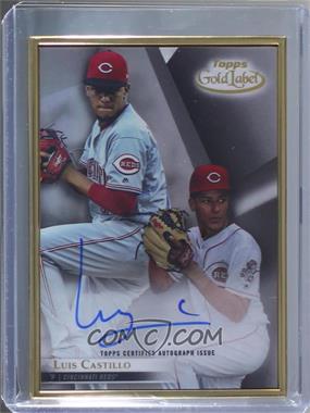 2018 Topps Gold Label - Gold Framed Autographs #FA-LC - Luis Castillo