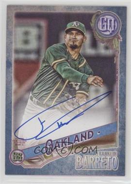 2018 Topps Gypsy Queen - Autographs - Indigo #GQA-FB - Franklin Barreto /150