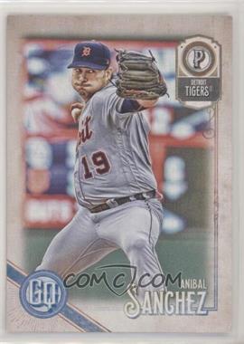 2018 Topps Gypsy Queen - [Base] - Bazooka Back #52 - Anibal Sanchez