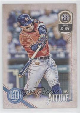 2018 Topps Gypsy Queen - [Base] - Bazooka Back #79 - Jose Altuve