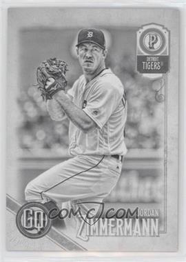 2018 Topps Gypsy Queen - [Base] - Black & White #109 - Jordan Zimmermann /50