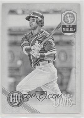 2018 Topps Gypsy Queen - [Base] - Black & White #208 - Khris Davis /50