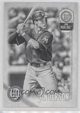 2018 Topps Gypsy Queen - [Base] - Black & White #220 - Brian Anderson /50