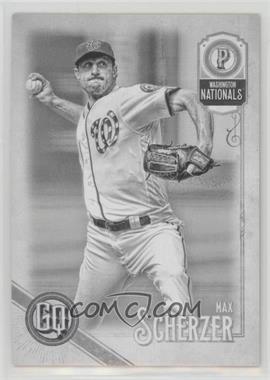 2018 Topps Gypsy Queen - [Base] - Black & White #250 - Max Scherzer /50