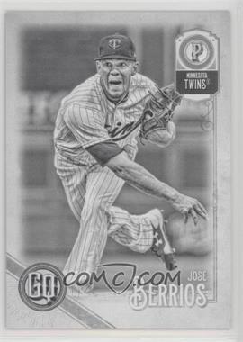 2018 Topps Gypsy Queen - [Base] - Black & White #88 - Jose Berrios /50