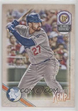 2018 Topps Gypsy Queen - [Base] - Gypsy Queen Logo Swap #190 - Matt Kemp