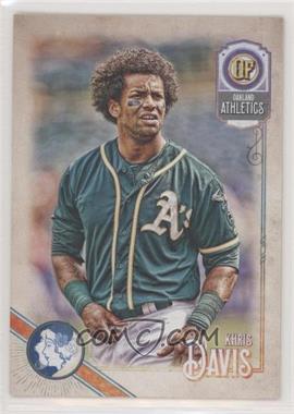 2018 Topps Gypsy Queen - [Base] - Gypsy Queen Logo Swap #208.2 - Capless Variation - Khris Davis