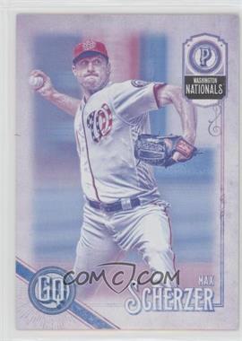 2018 Topps Gypsy Queen - [Base] - Missing Black Plate #250 - Max Scherzer