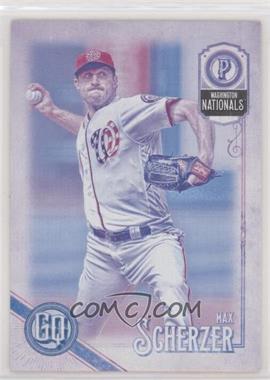 2018 Topps Gypsy Queen - [Base] - Missing Black Plate #250 - Max Scherzer