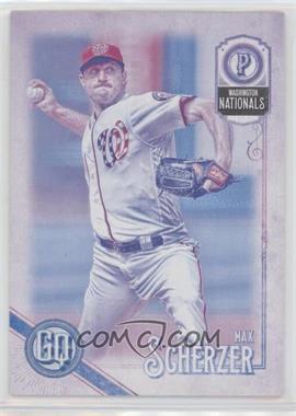 2018 Topps Gypsy Queen - [Base] - Missing Black Plate #250 - Max Scherzer