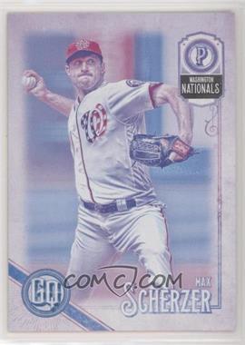 2018 Topps Gypsy Queen - [Base] - Missing Black Plate #250 - Max Scherzer