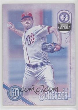 2018 Topps Gypsy Queen - [Base] - Missing Black Plate #250 - Max Scherzer