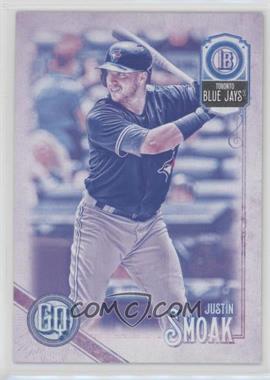 2018 Topps Gypsy Queen - [Base] - Missing Black Plate #262 - Justin Smoak