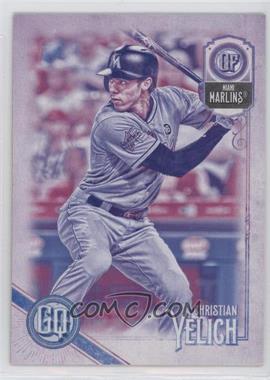 2018 Topps Gypsy Queen - [Base] - Missing Black Plate #68 - Christian Yelich