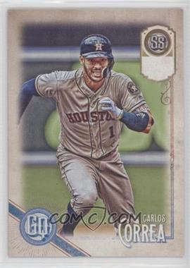 2018 Topps Gypsy Queen - [Base] - Missing Nameplate #25 - Carlos Correa