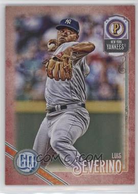 2018 Topps Gypsy Queen - [Base] - Red #16 - Luis Severino /10
