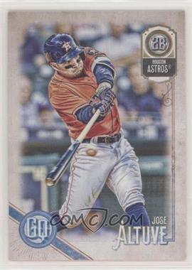 2018 Topps Gypsy Queen - [Base] #79.1 - Jose Altuve (Batting; Orange Jersey)