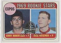 Rookie Stars - Jerry Robertson, Mike Wegener