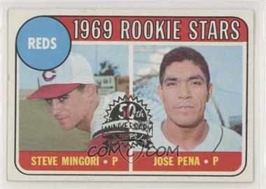 2018 Topps Heritage - 1969 Buybacks #339 - Rookie Stars - Steve Mingori, Jose Pena