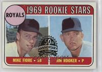 Rookie Stars - Mike Fiore, Jim Rooker