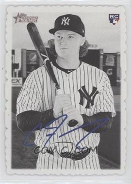 2018 Topps Heritage - 1969 Topps Deckle Edge #22 - Clint Frazier