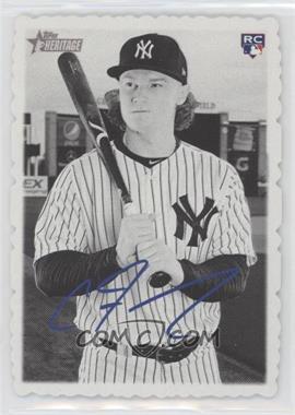 2018 Topps Heritage - 1969 Topps Deckle Edge #22 - Clint Frazier