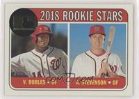 Rookie Stars - Victor Robles, Andrew Stevenson #/25