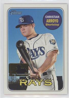 2018 Topps Heritage - [Base] - 100th Anniversary #450 - High Number SP - Christian Arroyo /25