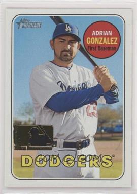 2018 Topps Heritage - [Base] - 100th Anniversary #490 - High Number SP - Adrian Gonzalez /25