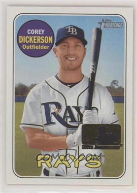 2018 Topps Heritage - [Base] - 100th Anniversary #88 - Corey Dickerson /25