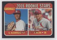 Rookie Stars - Alex Mejia, Sandy Alcantara #/50